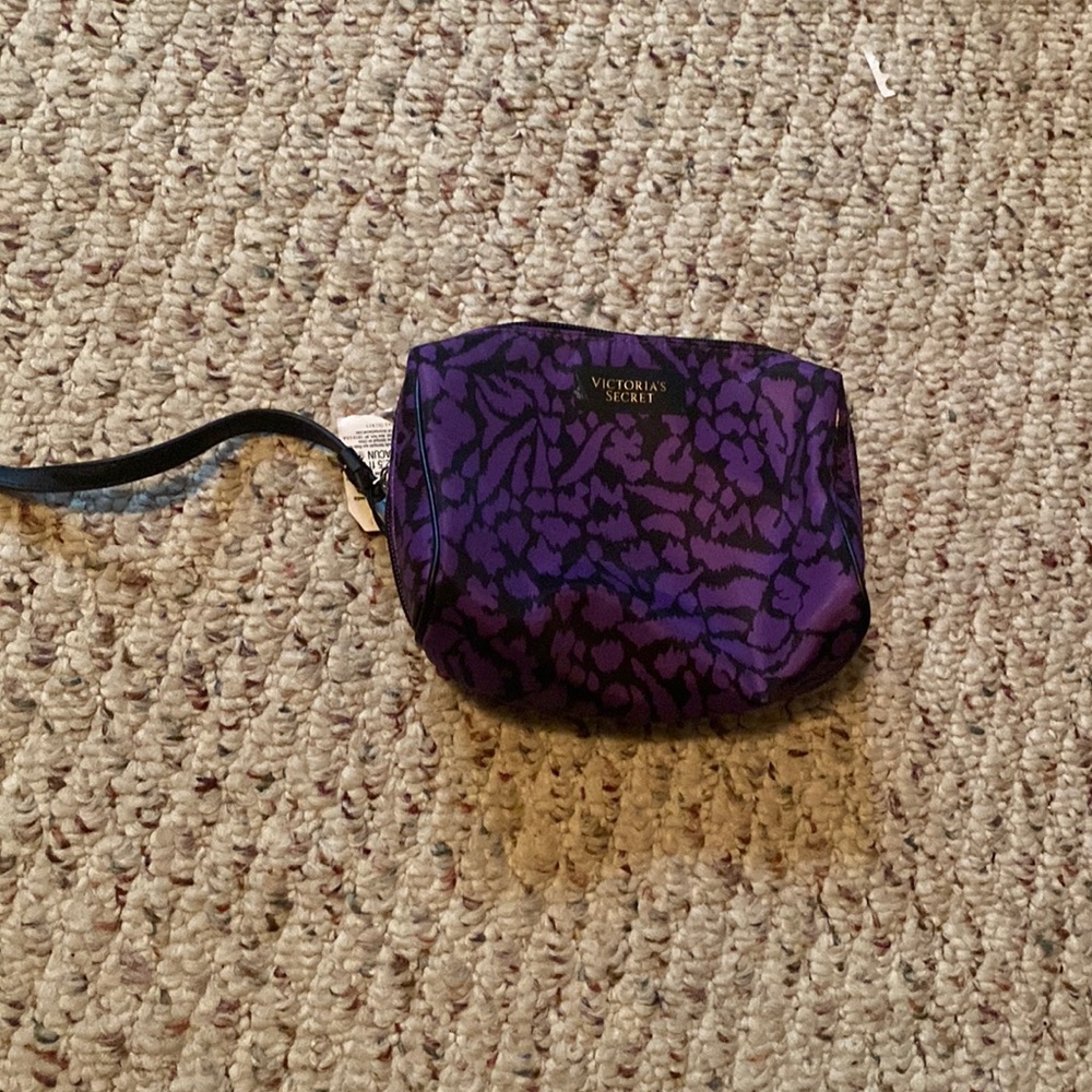 Victoria Secret Purple Makeup Bag